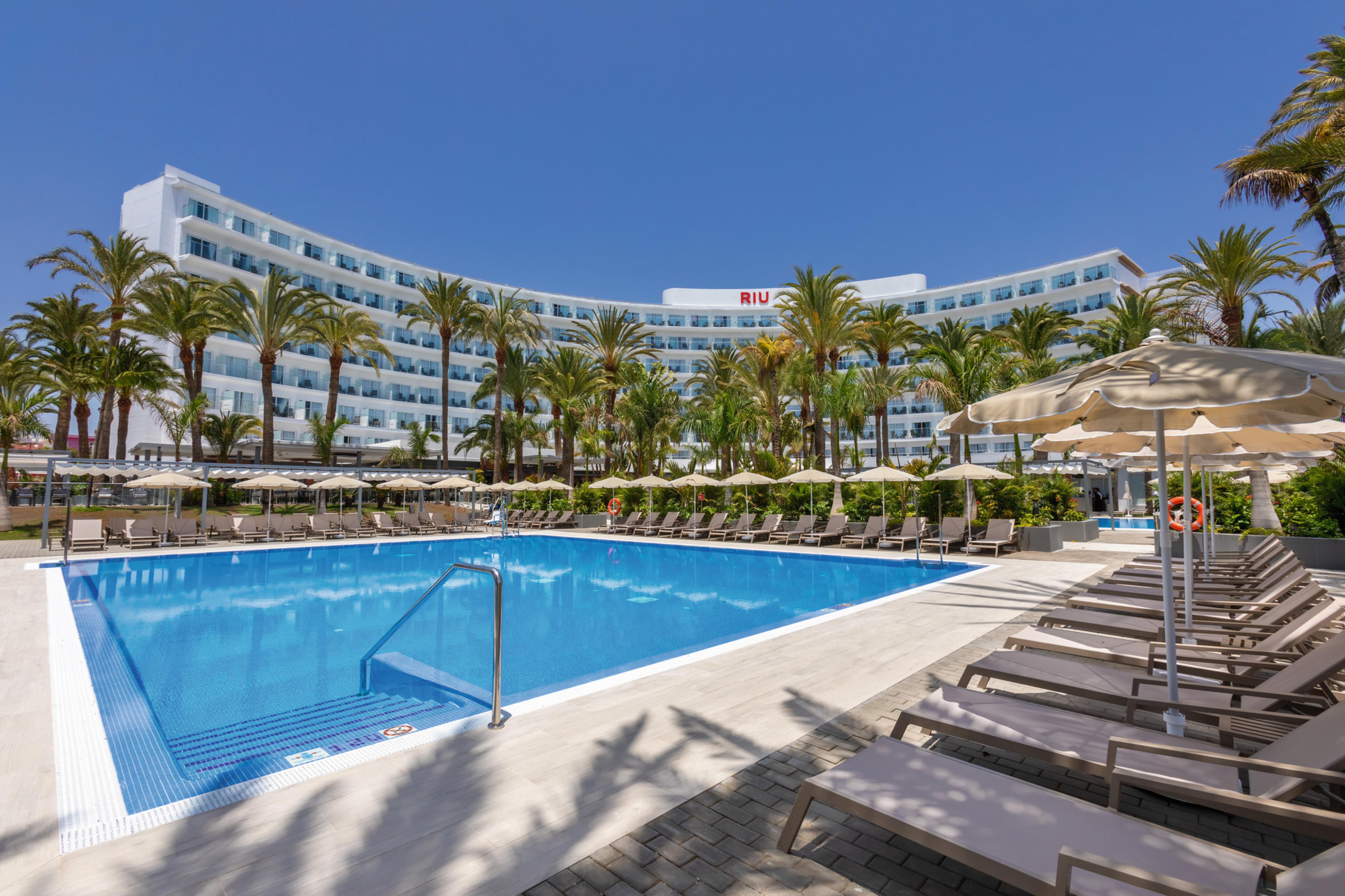 Riu Palace Palmeras بلايا ديل إنغلز المظهر الخارجي الصورة