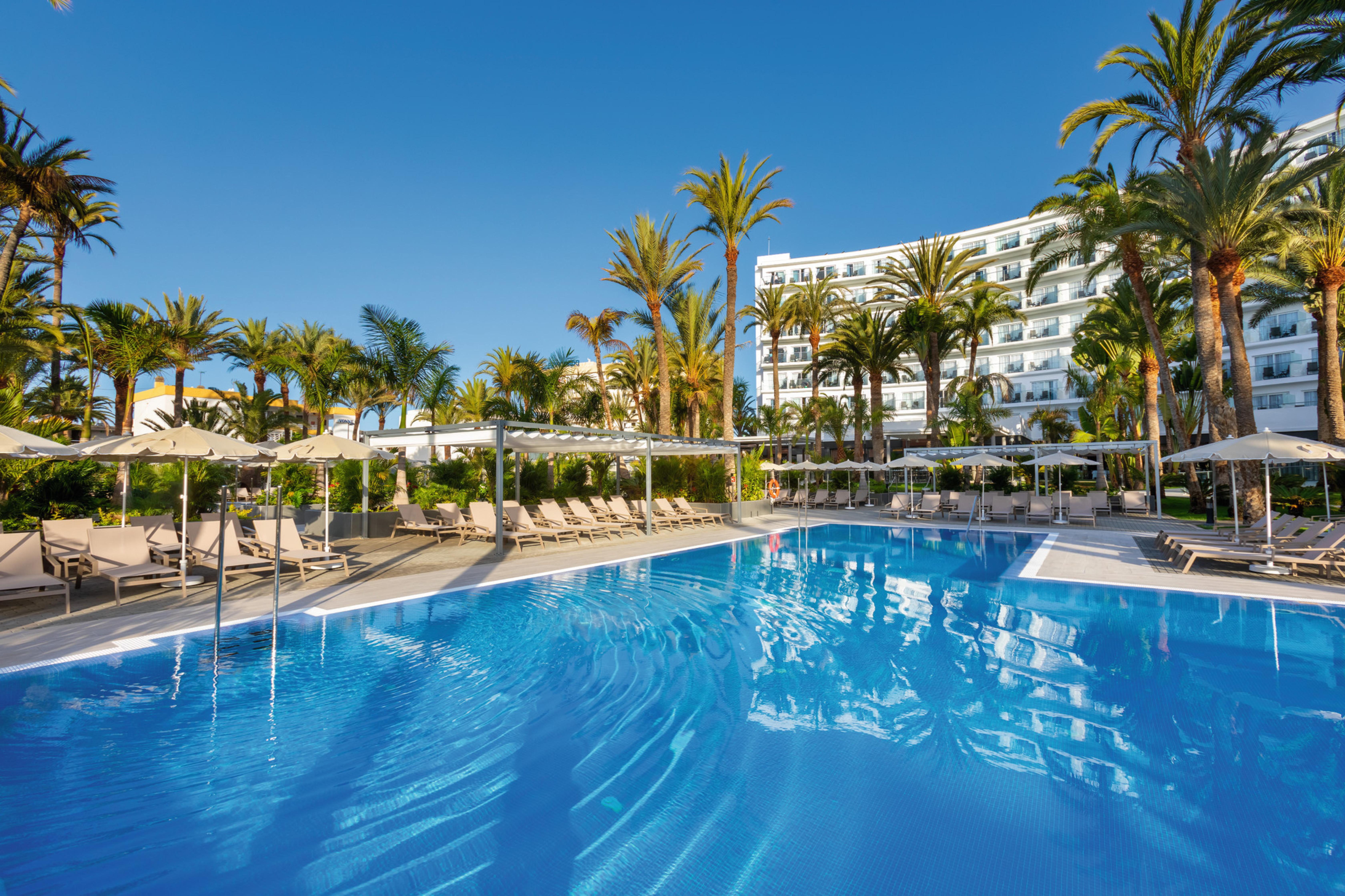 Riu Palace Palmeras بلايا ديل إنغلز المظهر الخارجي الصورة
